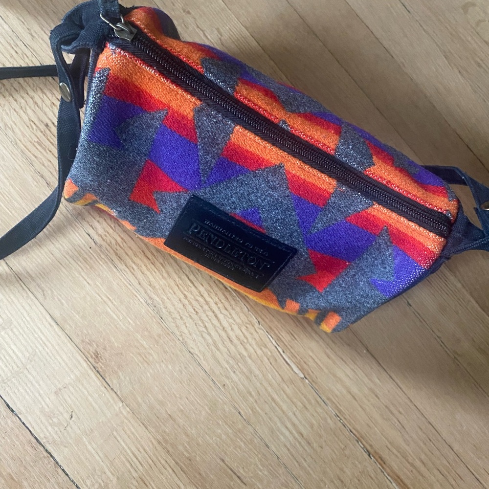 Pendleton Multicolor Wool Shoulder Bag - image 4